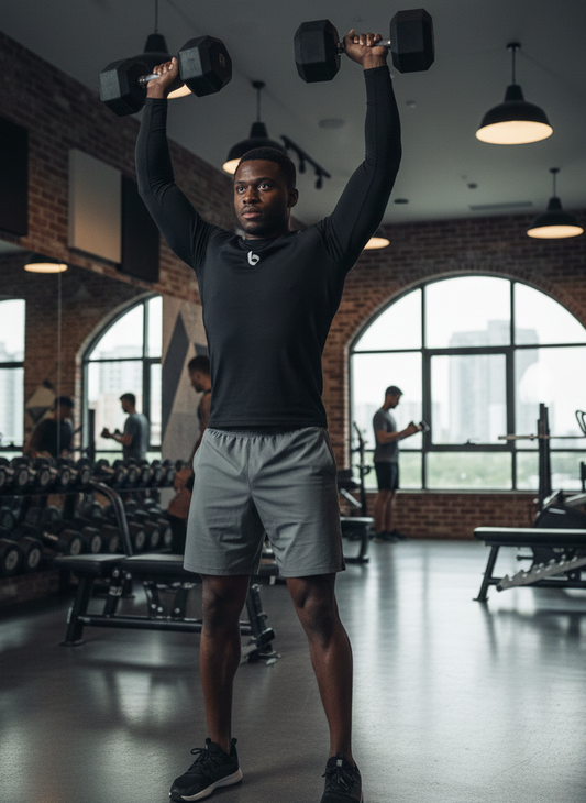 Structure Mesh Long Sleeved Shirt